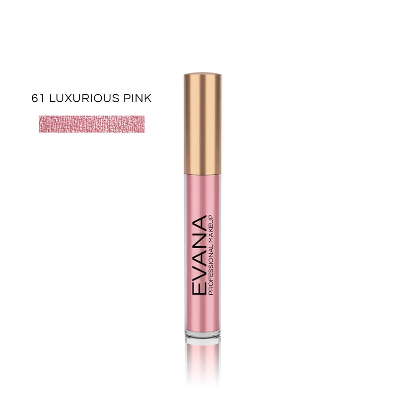 EVANA METALLIC SHINE LIPSTICK Metál csillogó rúzs